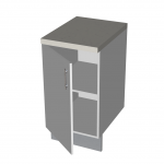 Floor Cabinet Single Door LHS