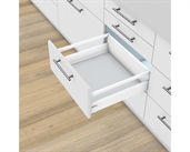 Blum TANDEMBOX antaro High-fronted Drawer C Height 167MM with Single Gallery Rail 30kg 500mm Silk White with BLUMOTION