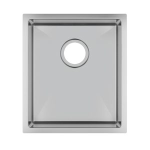 390x450x215mm 1.2mm Handmade Top/Undermount Single Bowl Kitchen Sink