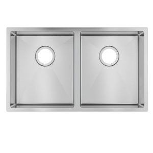 770x450x215mm 1.2mm Handmade Top/Undermount Double Bowls Kitchen Sink