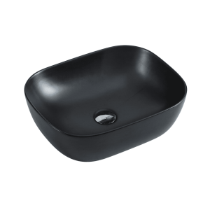 Chur 43 Matt Black Above Counter Basin