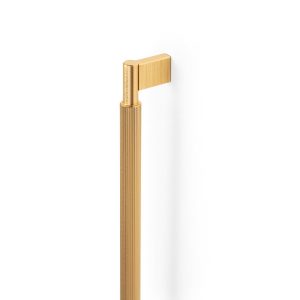 Momo Arpa D Handle In Brushed Dark Brass