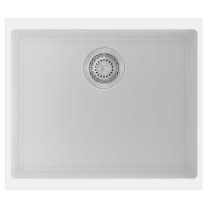 530 x 460 x 200mm Carysil Single Bowl Granite Kitchen/Laundry Sink Top/Flush/Under Mount