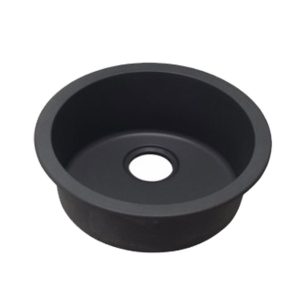 Granite Quartz Stone Kitchen/Laundry Sink Round Single Bowl Top/Under Mount 460mm