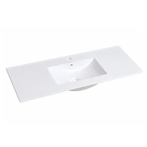 Mercio 1200mm Single Bowl Ceramic Top Vanity Basin
