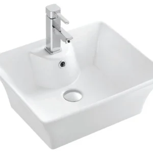 Zento 49S Semi-Pedestal Wall-Hung Basin