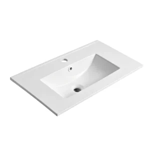 Mercio 750mm Slim Ceramic Top Vanity Basin