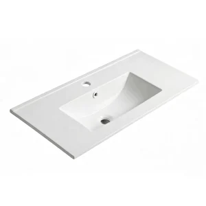 Mercio 900mm Slim Ceramic Top Vanity Basin