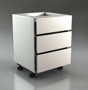 DRAWER CABINETS - Three Drawers Equal