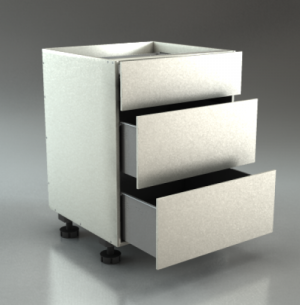 DRAWER CABINETS - Three Drawers